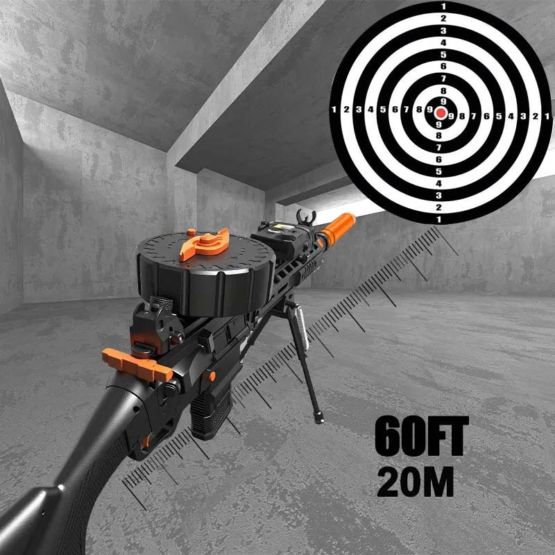 SCR Gel Water Ball Blaster，for Outdoor Activities Game Party.2MODE:Hand Movement And Electric Full Auto(without water beads)