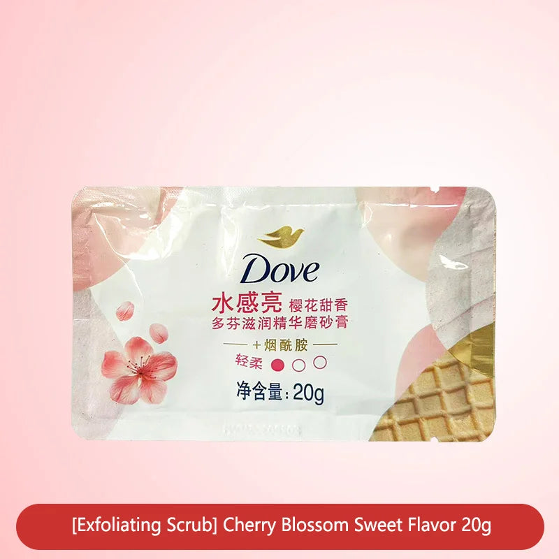 Dove Pomegranate Seed Scrub Cream Exfoliates Chicken Skin Moisturizes the Whole Body Deeply Cleanses Brighten Skin Tone Rubs Mud