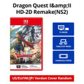 Nintendo Switch Game - Dragon Quest I&amp II HD-2D Remake - for NS1/ NS2 Games Cartridge Physical Card