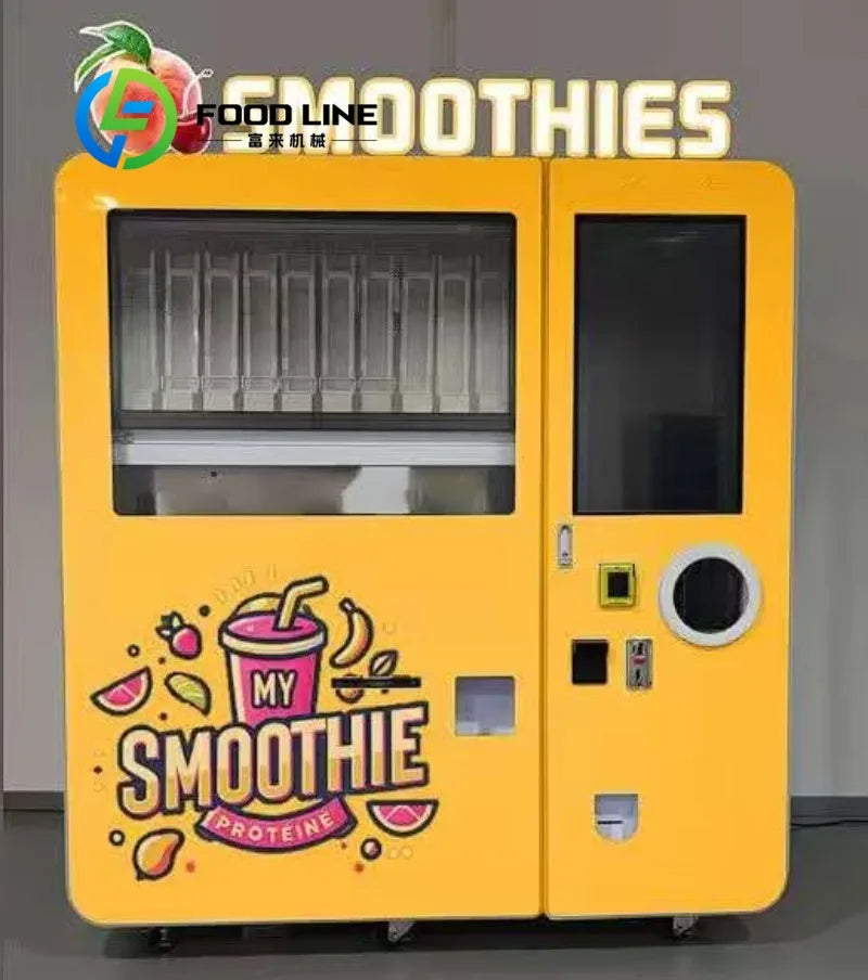 Fruit Smoothy Vending Machine, Smoothie Vending Machine | Fresh Fruit Automatic Mixer | for Restaurant/Retail/Festival