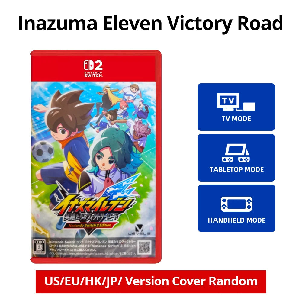 Nintendo Switch Game - Inazuma Eleven: Victory Road- Games Physical Cartridge for Nintendo Switch OLED Lite