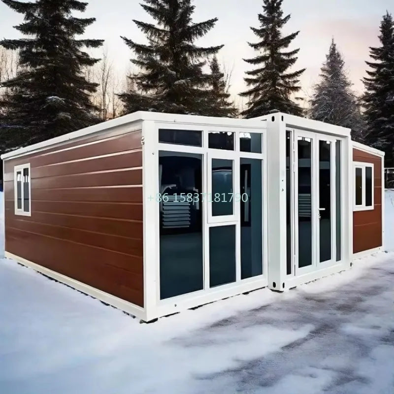 Easily Assembled Container House 20ft Mobile Container Home Villa Contemporary Coastal Rural Self-Built Container House for US