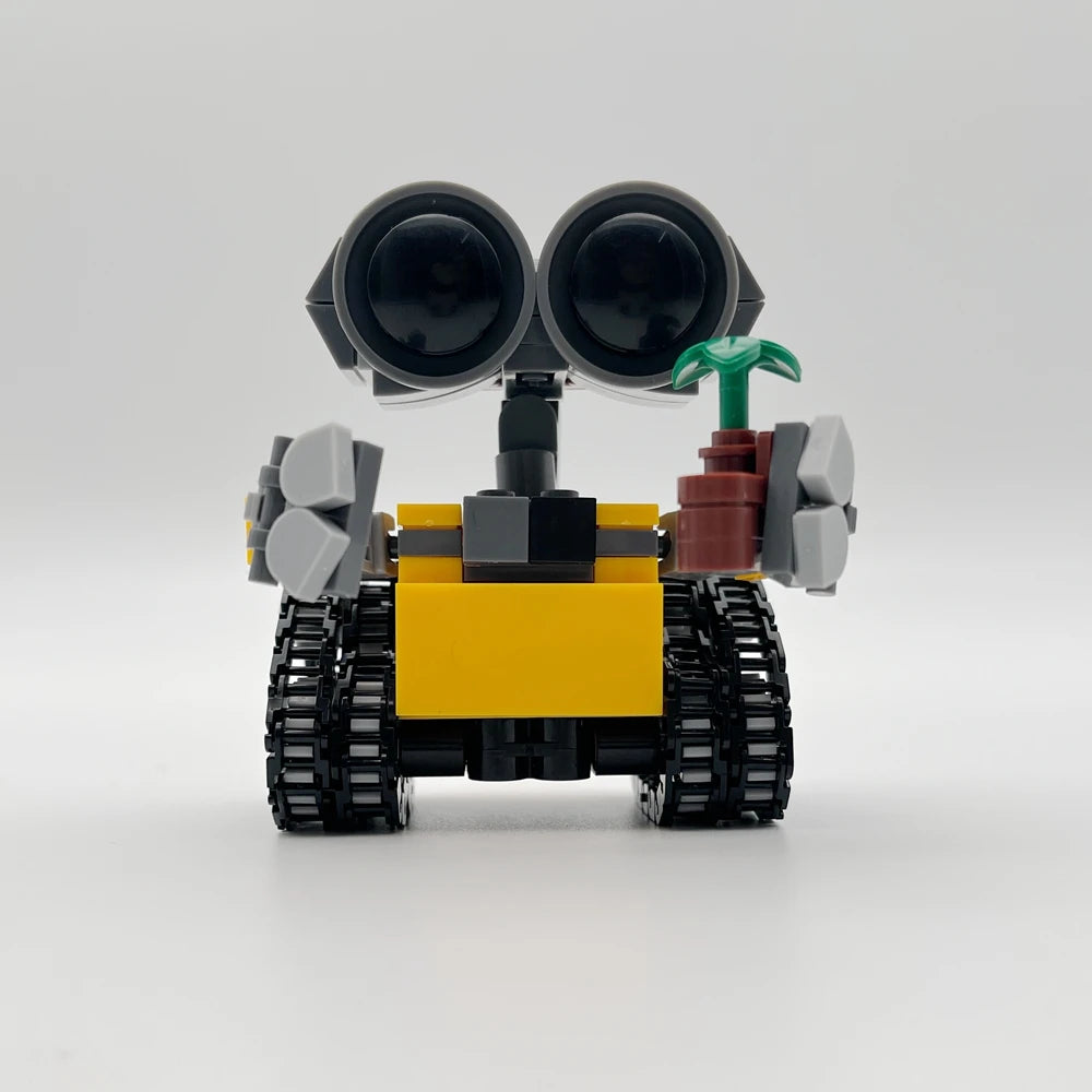 Classic Movie 200+pcs Mini Robot Wall-e MOC Building Blocks Model DIY Bricks Kits Creative Toys for Kids Children Adult Gifts