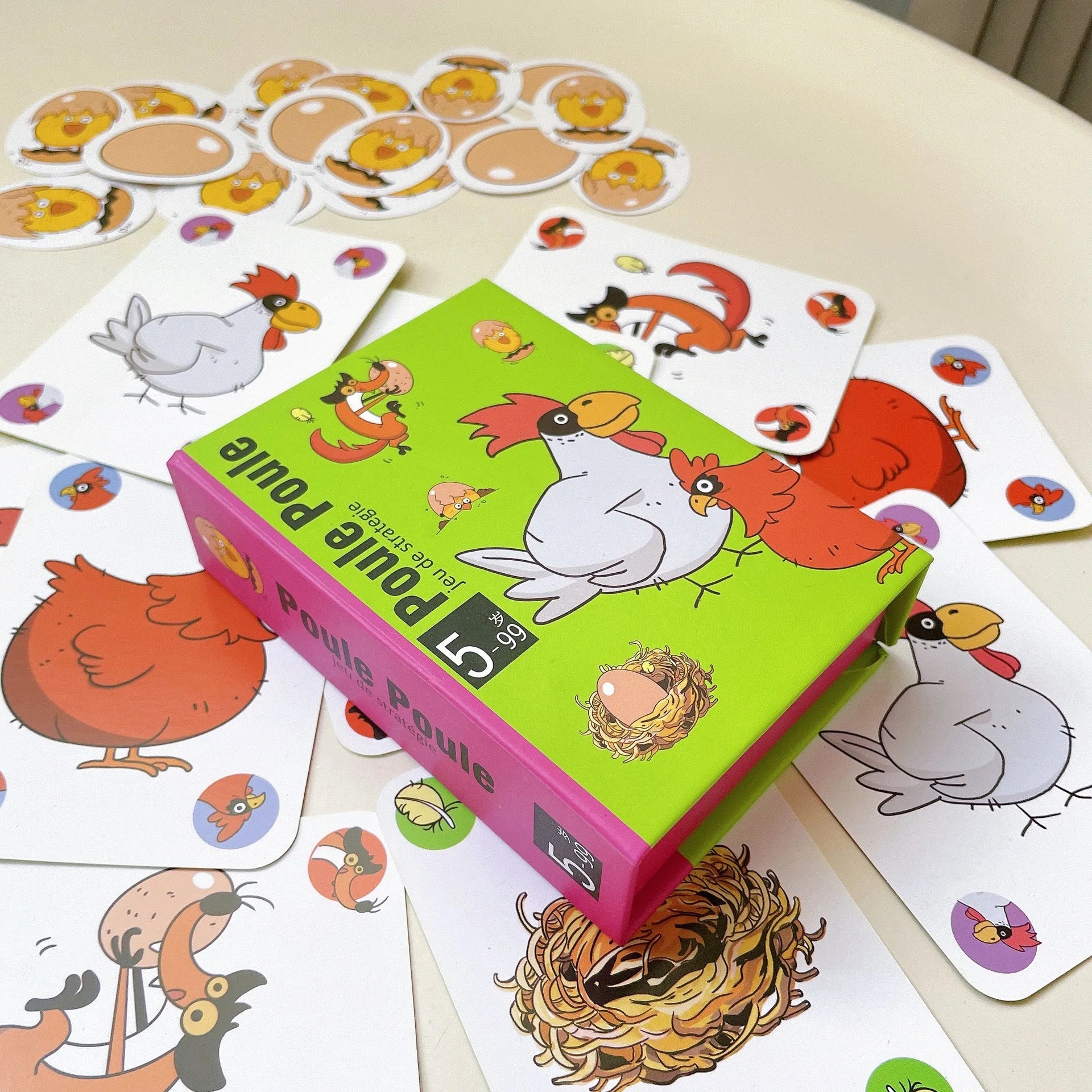 3 types Hot board games Chicken Chiu Chiu Board Game Drecksau Black Sheep Piou Piou Party Game Cards Intellectual Toy Kid Gift