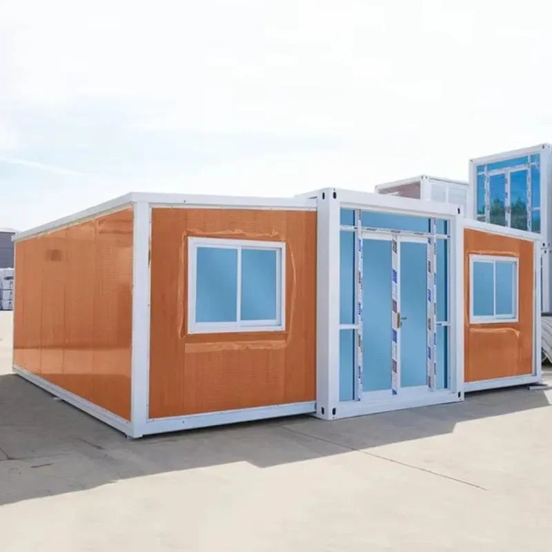 Customized Prefabricated Container House, Modular Expandable Homes, Mobile Tiny House, Office Cabin, Disaster Relief Housing Fol