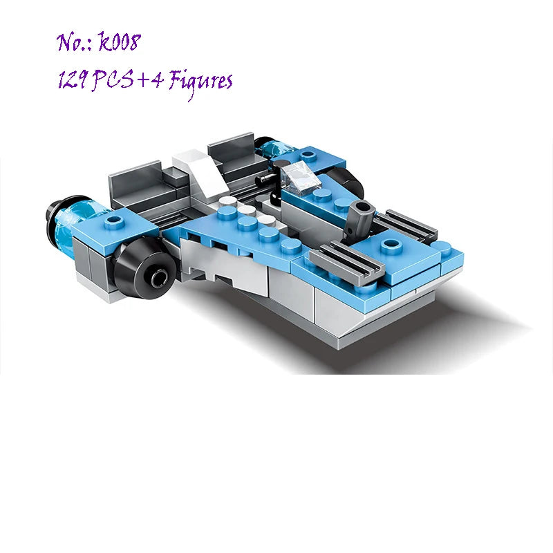 X Fighter MOC Building Blocks Kit Bricks Classic Creative Assembling Educational Kids Toys Boys For Children Gift