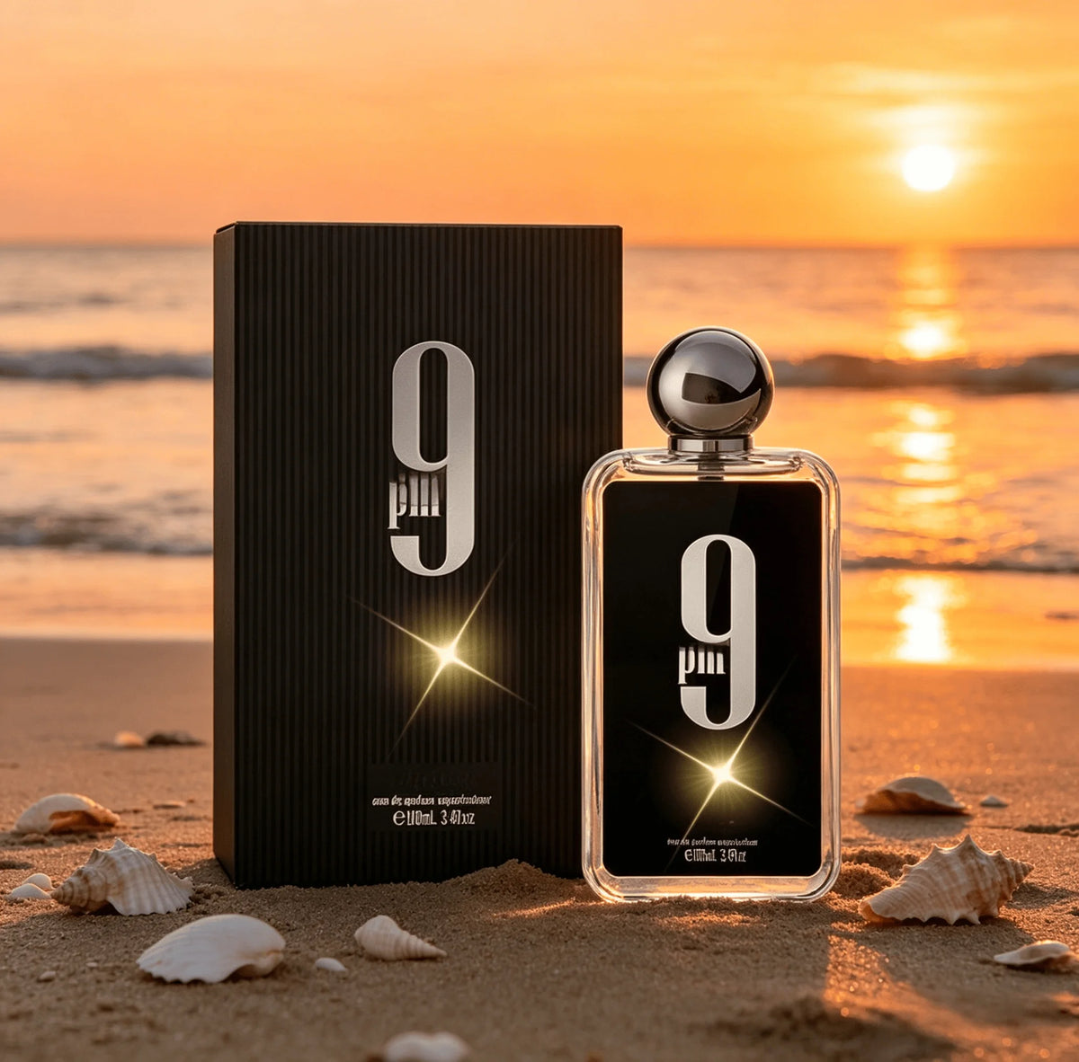 9PM Men's Perfume by Feronomas – 100ml Long-Lasting Gourmet Oriental EDP, The Ultimate Signature Scent