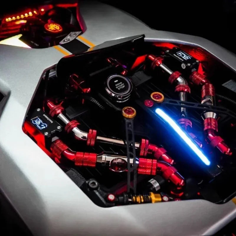 Water-cooled computer RTX4090 assembly machine, dual water-cooled game console desktop