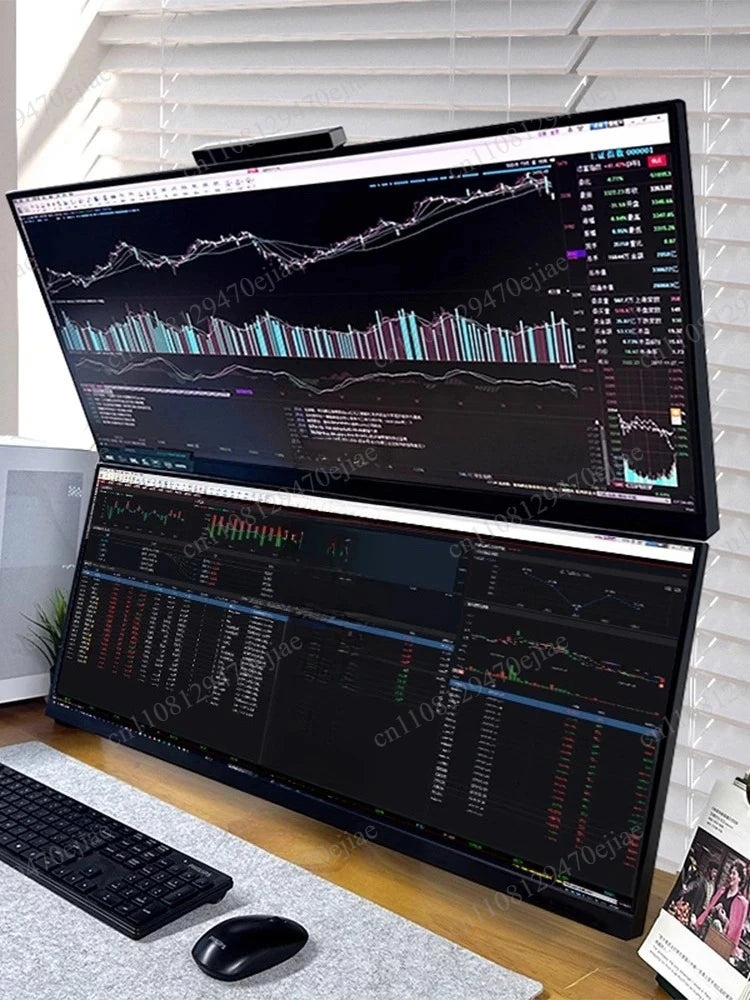 40-Inch 4K UHD Dual Screen Monitor - Ultra-Wide Split Display for Multitasking, Productivity, and Immersive Gaming