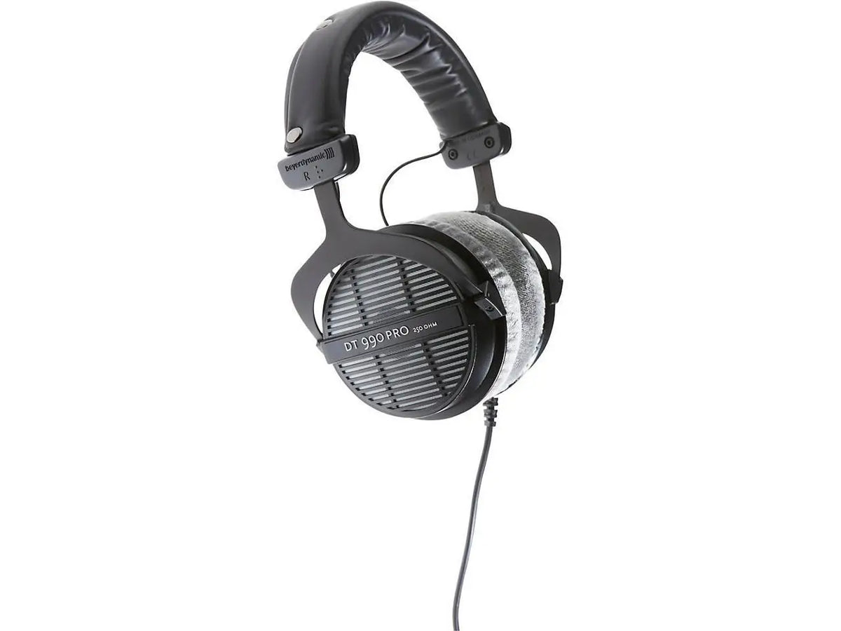 Beyerdynamic DT 990 Pro 250 Ohm Studio Headphones for Mixing, Mastering, and Editing (open-back)