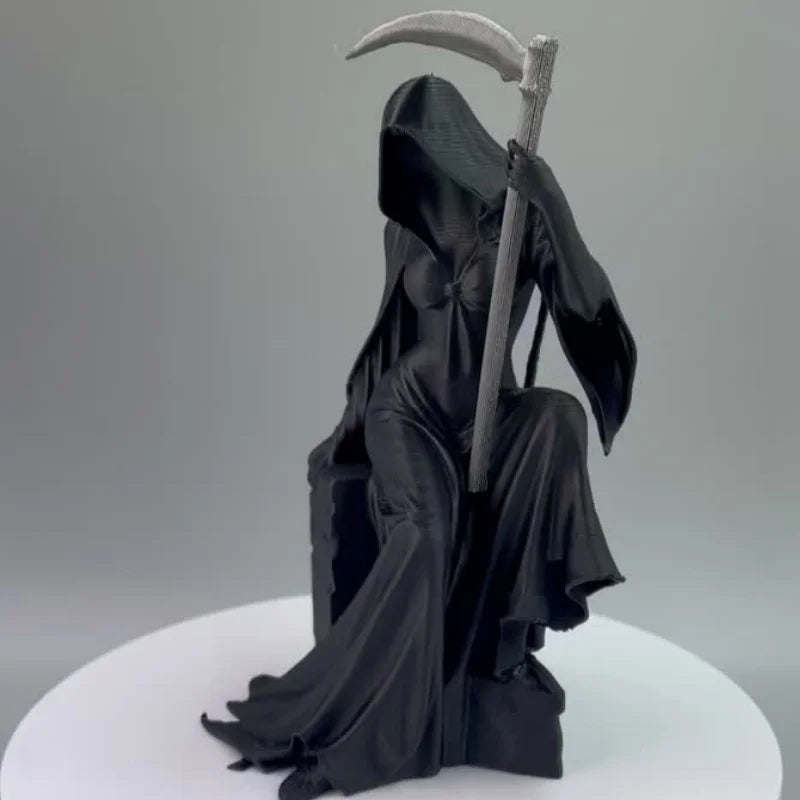 1/3 Scale London Dusk Reaper Decorative Figurine, Collectible Statue, Home Room Bookshelf Decoration, Desktop Ornament, Dark Gothic Style Statue (Sculpture), Thames River Ambiance Decor, Niche Style Ornament, Perfect f