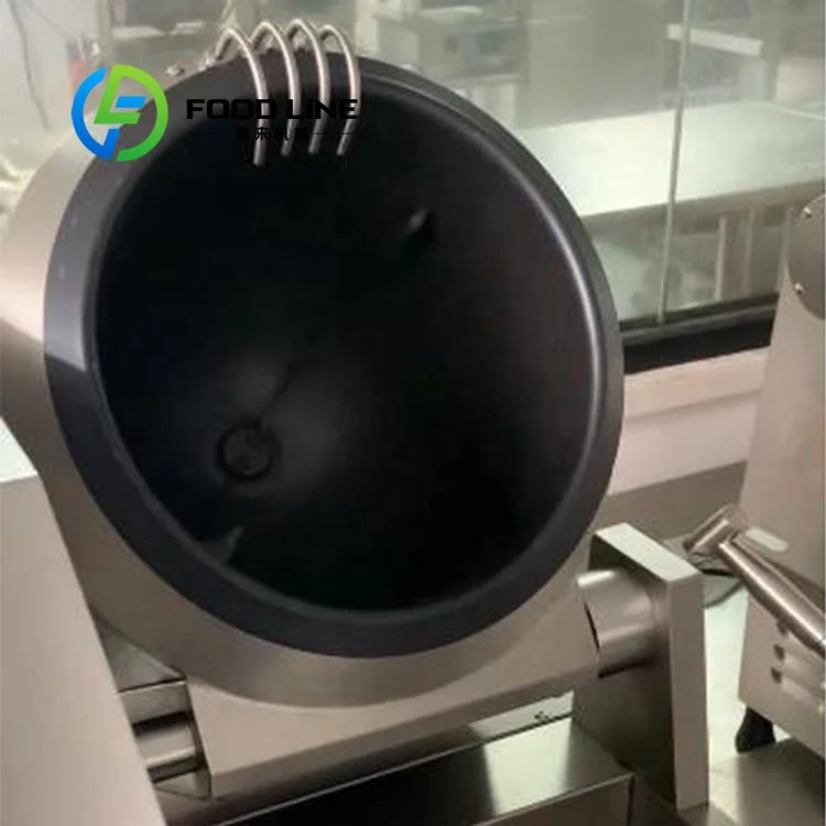Commercial Cooking Robot Automatic Kitchen Machine for Restaurant Catering Efficient Electric Smart Cooker Stainless Steel