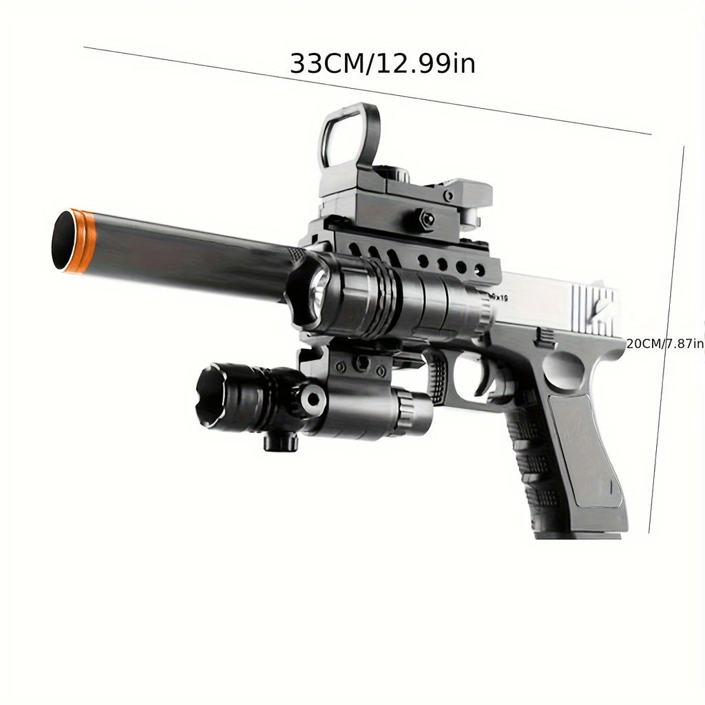 Pistol Toy Gun,Foam Blaster,Shooting With EVA Soft Foam Bullets,Is A Toy To Exercise Physical Coordination,Fun Outdoor Activity