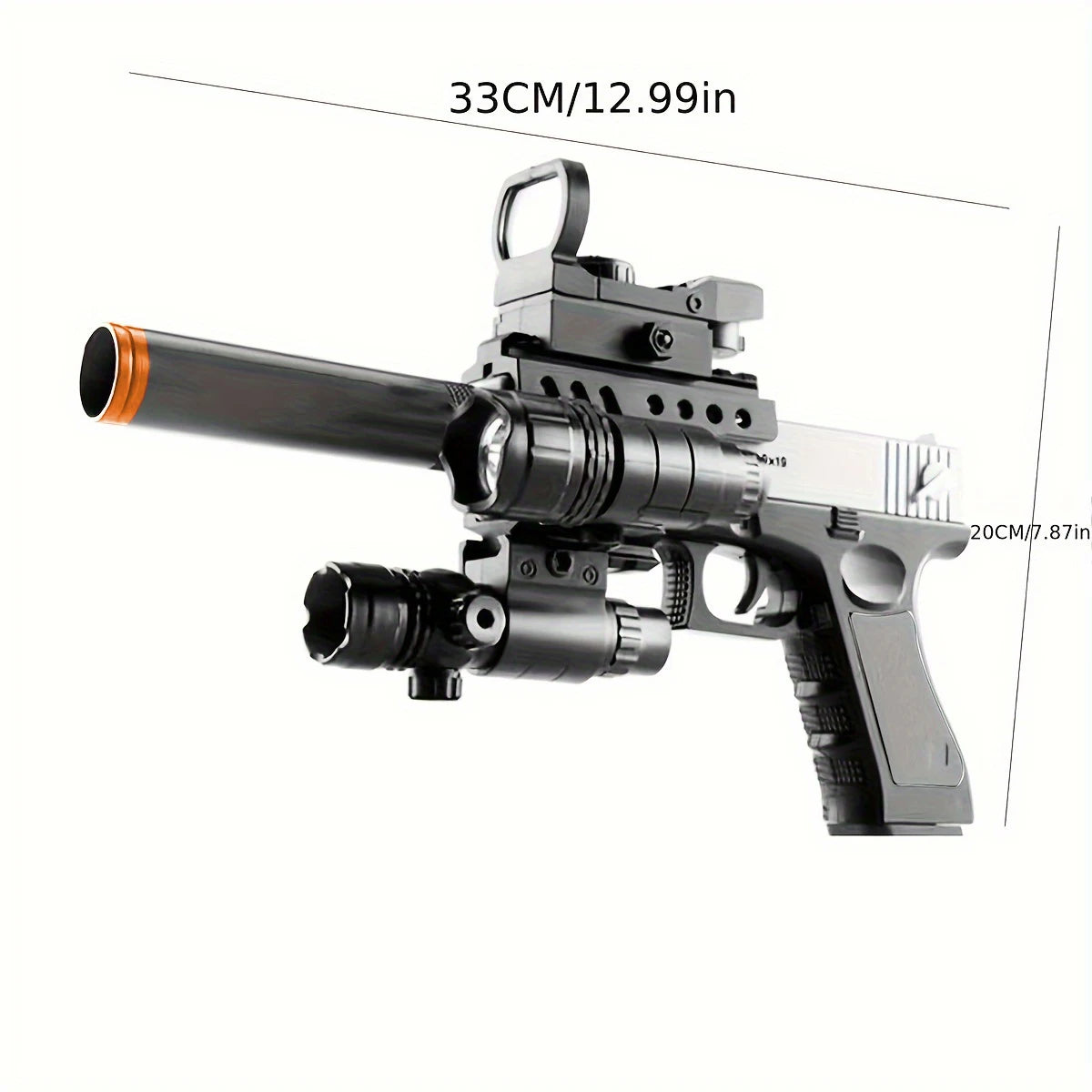 Pistol Toy Gun,Foam Blaster,Shooting With EVA Soft Foam Bullets,Is A Toy To Exercise Physical Coordination,Fun Outdoor Activity