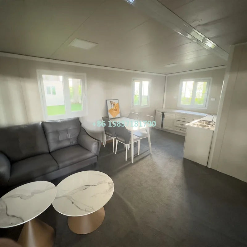 Fasionable Container House Ready Ship Folding House Prefabricated 20Ft 40Ft Expandable Prefabricated Living Container House