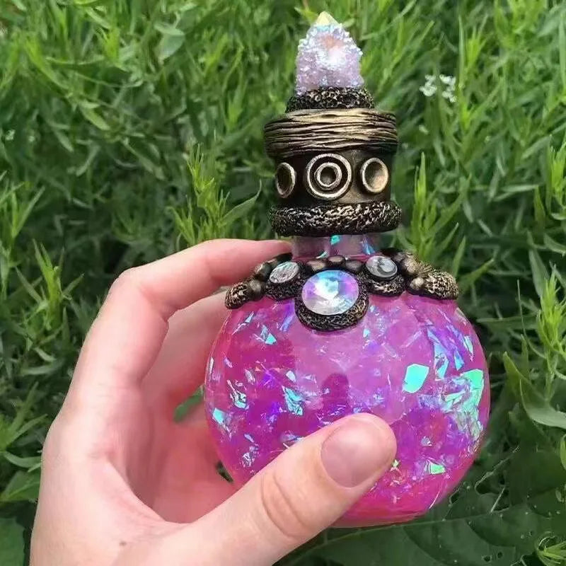 New Creative Magic Potion Bottles Desktop Decoration Ornaments Home Courtyard Resin Crafts Decoration Ornaments Birthday Gifts