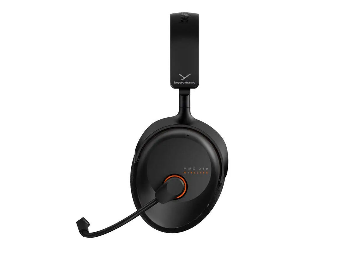 Beyerdynamic MMX 230 Wireless Gaming Headset in Black with Active Noise Cancellation, Low-latency dongle, 60-hour battery life with replaceable battery