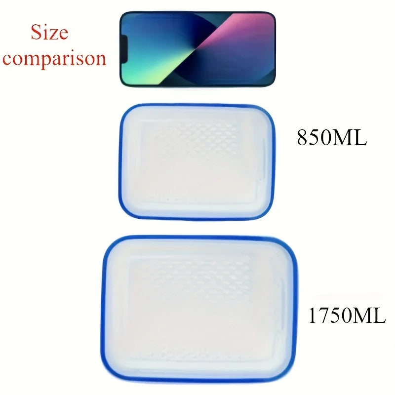 4/6pcs/Set Leak-Proof Food Storage Containers-Airtight, Stackable Meal Prep Boxes-Suitable for Fruits, Vegetables, Meat & Grains