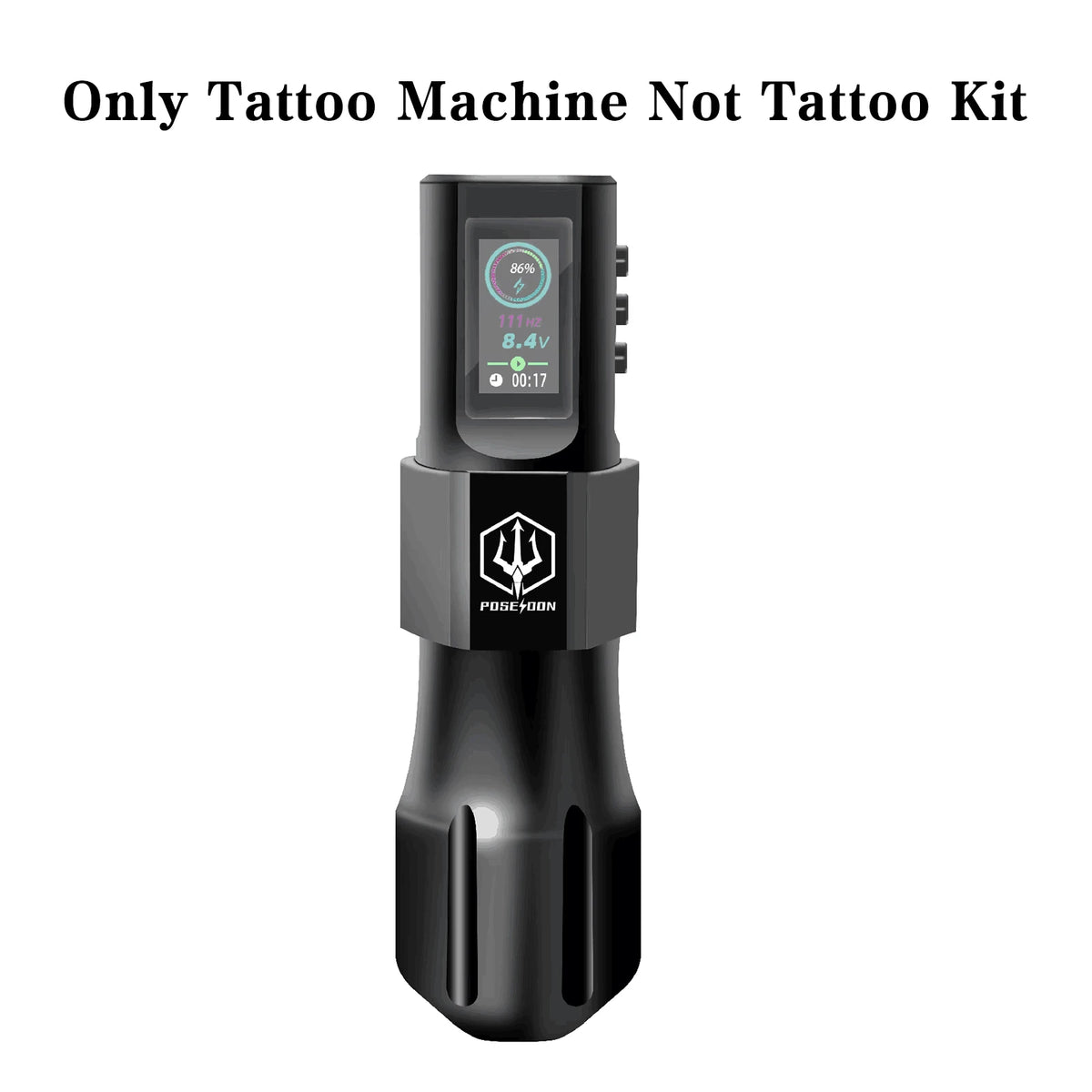 Tattoo Kit Or Tattoo Machnie POSEIDON New Cool Tattoo Pen Kit For Permanent Makeup Tattoo Machine Kit Wireless Tattoo Gun Kit