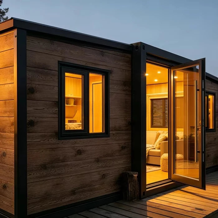 Customized Modern Prefab Modular House For Suburban Living | Small, Contemporary Prefabricated Home With Full Amenities