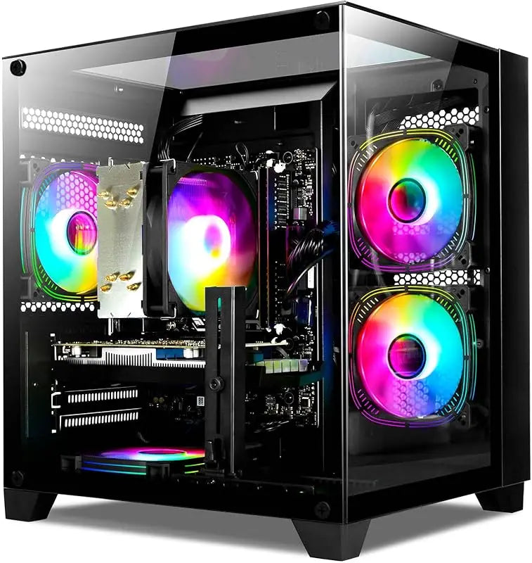 Desktop  I7-14700KF 6 core 2.5GHz PC Computer, RTX 4070 12G, 32G DDR5 RAM, 1TB NVME SSD, Prebuilt Gaming PC Tow