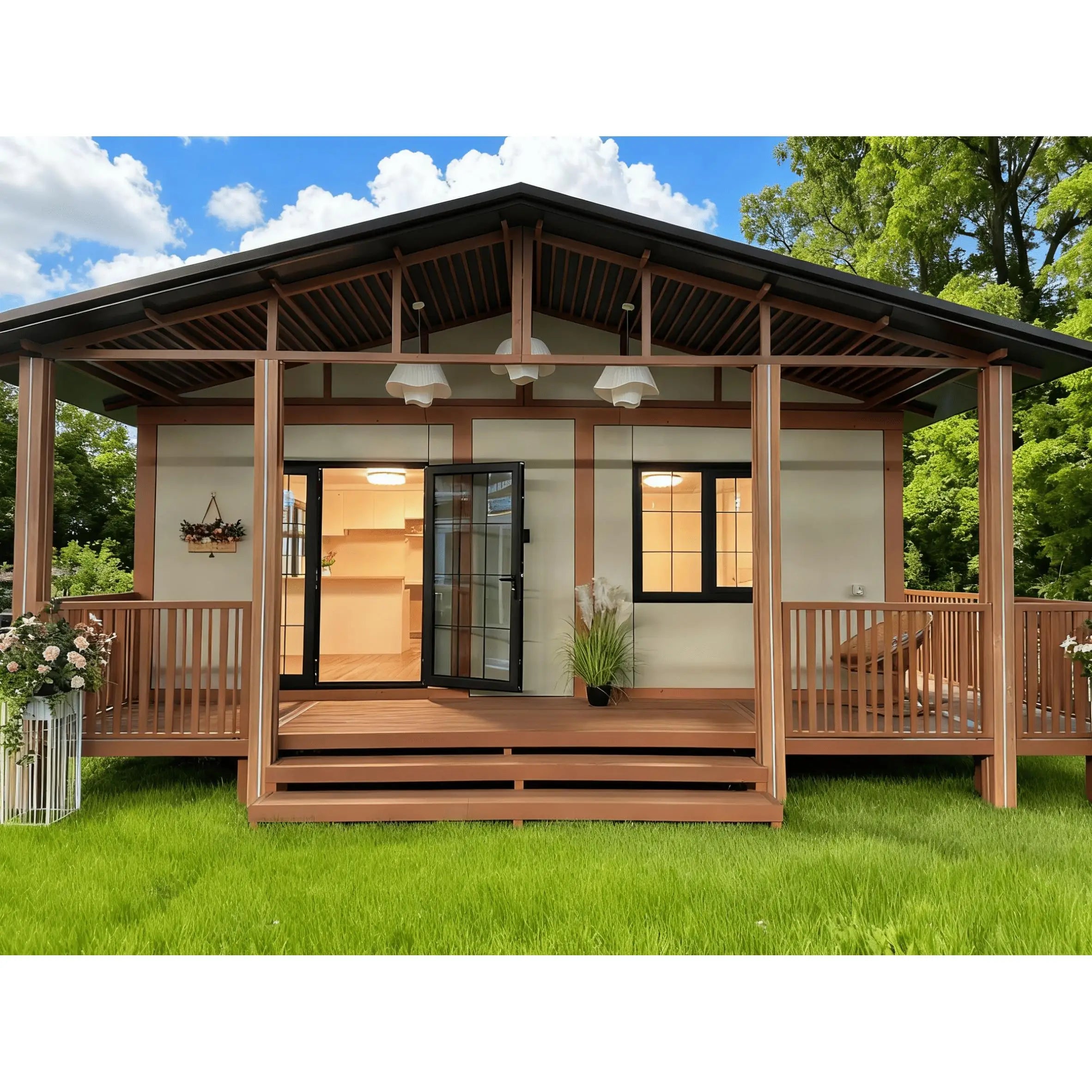 Wholesale Container House Casas Prefabricadas Modernas Easy Assemble Shipping Container Home Hurricane Proof Container House