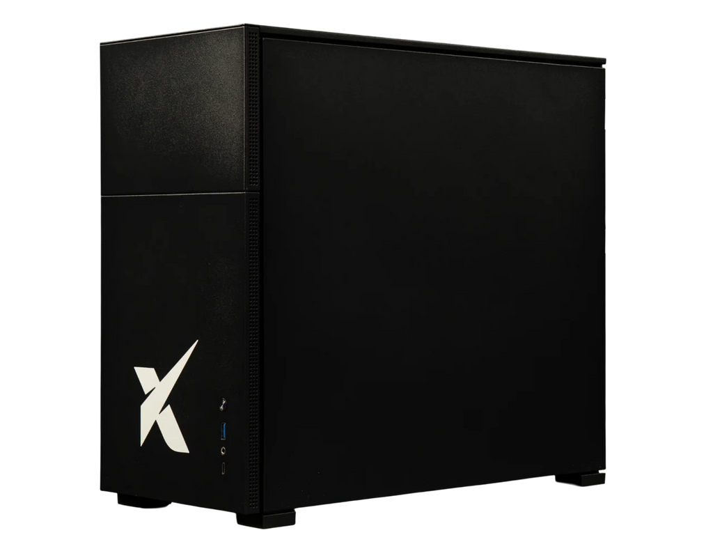 Xidax X-2 Gaming PC - AMD Ryzen 5 5600GT w/ Radeon Vega 7 Graphics | 16GB 3600Mhz DDR4 | 1TB M.2 NVMe SSD | Window 11 Home Xen Black - Assembled & Tested in Utah