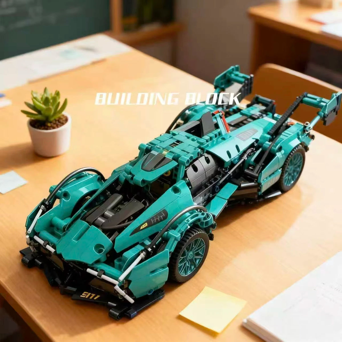 569pcs DIY building kit, perfect for bedroom decor and gifts, desktop decorations, hobbyist toys.