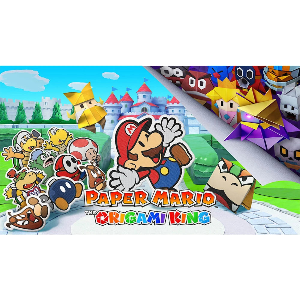 Paper Mario The Origami King -Nintendo Switch Game Deals - Solid Game Cassette Support For Multiple Languages