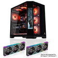 WJCOOLMAN Dreamer PLUS Secondary screen PC case with full side sea view room 360 water cooler Computer case gabinetes gamer