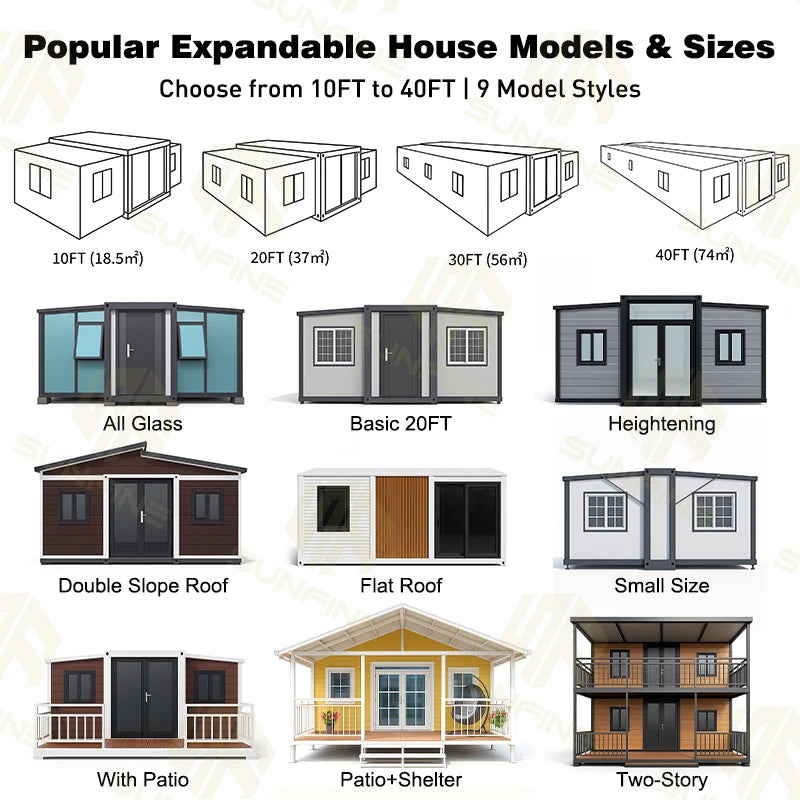 Customized Modular House 3 Bedroom Durable Modulares Containerhaus Capannone Prefabbricato Modular Steel House Homes With Bathro
