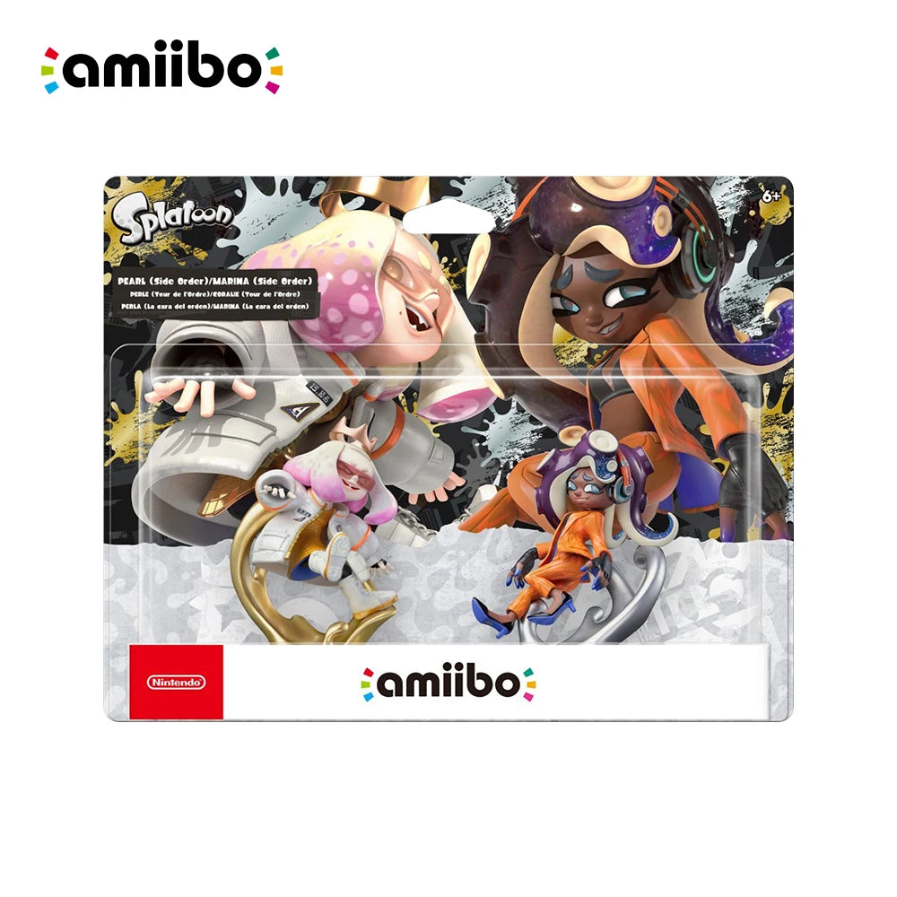 Nintendo Amiibo Figure - splatoon 3 Series - Pearl + Marina / Callie + Marie -for Switch Console Game Interaction Model