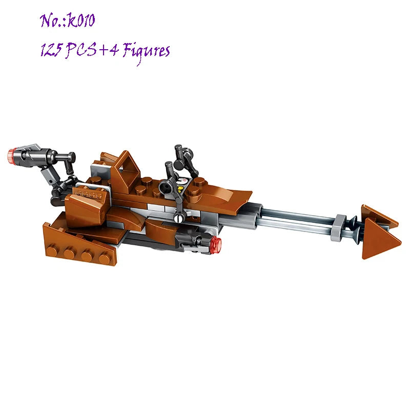 X Fighter MOC Building Blocks Kit Bricks Classic Creative Assembling Educational Kids Toys Boys For Children Gift