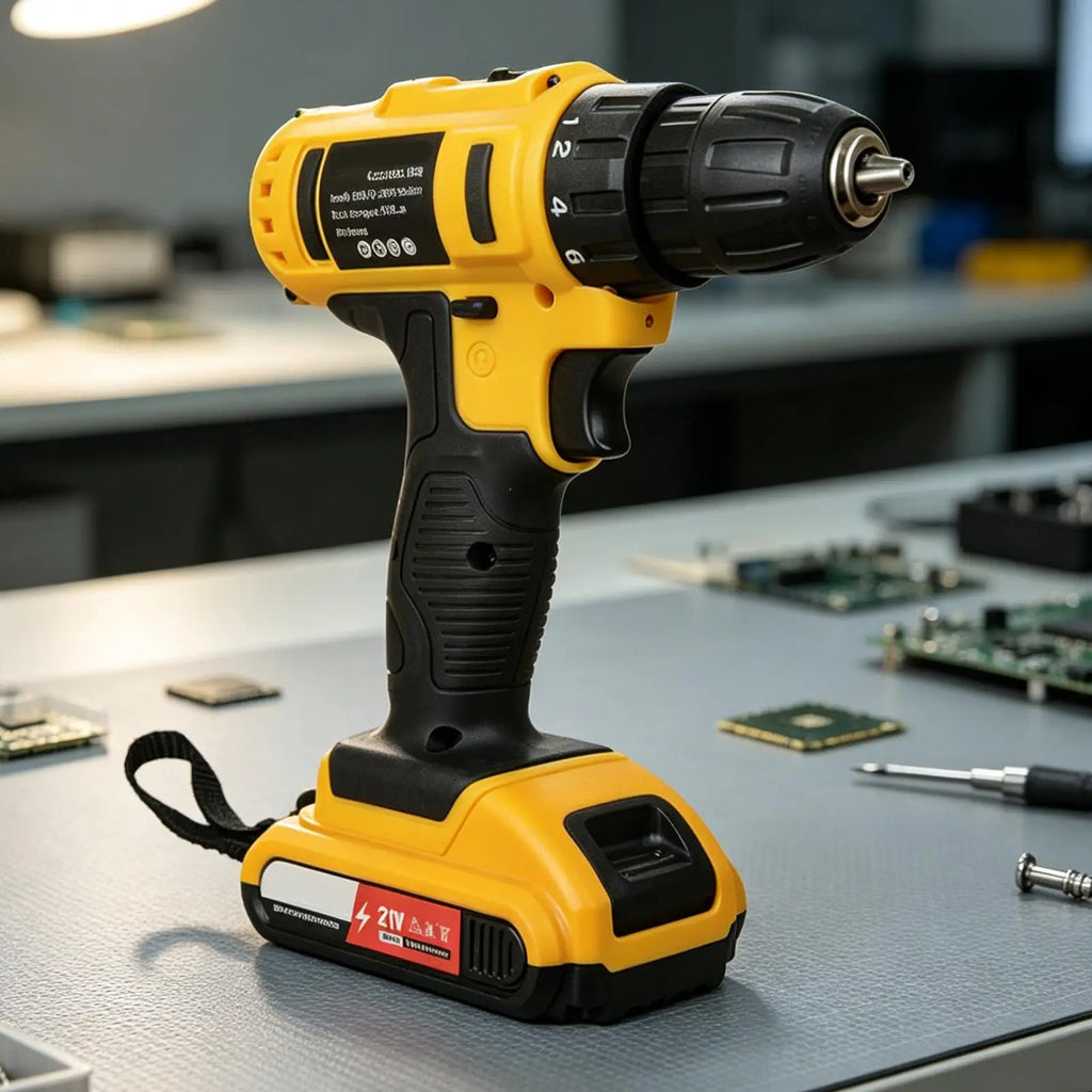 Electric Drill Ergonomic Grip Handheld High Torque Motor Equipment Woodworking Cordless Power Drill For Home Improvement