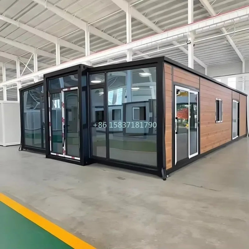 Easily Assembled Container House 20ft Mobile Container Home Villa Contemporary Coastal Rural Self-Built Container House for US