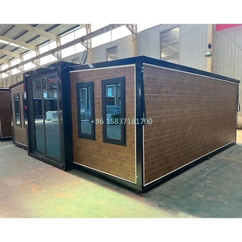 Low Cost Container House Tiny Living Homes Prefabricated Prefab Container House Coffee Shed Garage Tiny House Container for US