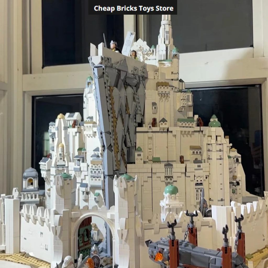 Educational 2026 Assembly 8278pcs DIY  Building Blocks Suitable The City Capital Minas Tirith Model Gifts for Adults Toys A