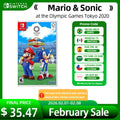 Mario & Sonic at the Olympic Games Tokyo 202 - Nintendo Switch Game  Physical Cartridge Card Support TV Tabletop Handheld Mode