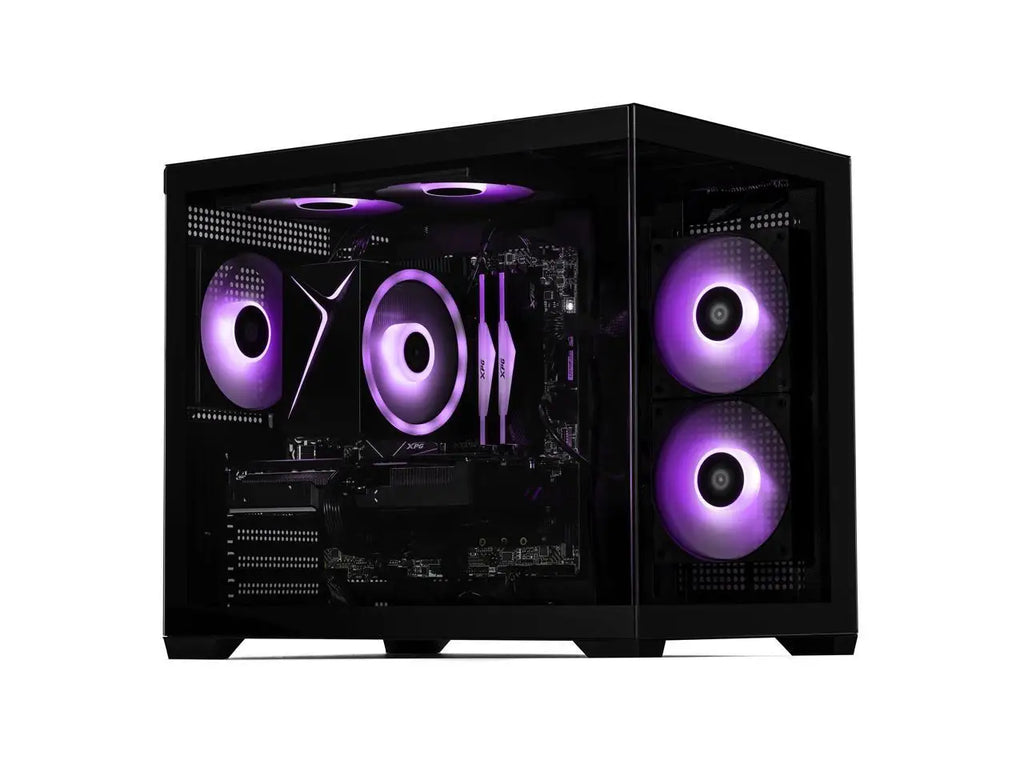 STORMCRAFT Gaming PC SIRIUS Intel Core i5-14400F Intel Arc B570 10GB OC ASROCK – AI Powered 32GB (16Gx2) DDR4 RGB 3200MHz 1TB NVMe SSD 650W PSU Windows 11 Home SI1440FCB-B57N1
