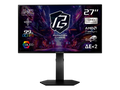 ASRock Phantom Gaming  27 inch QHD 2K 1440P 240Hz AMD FreeSync Premium 0.03ms HDR10 OLED Gaming Computer Monitor with Height Adjustable, Swivel, Pivot & Tilt Stand PGO27QSA