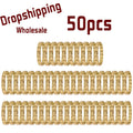 50pcs Italian Charm Stainless Steel 9mm Colorful Style Elastic Bracelet for Woman Men DIY Making GIft Dropshipping Wholesale
