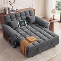 Sleeper Sofa Bed, 70" Pull Out Futon Couch with Small Table| USB Port | Side Pockets | Tool-Free Assembly |, Customized