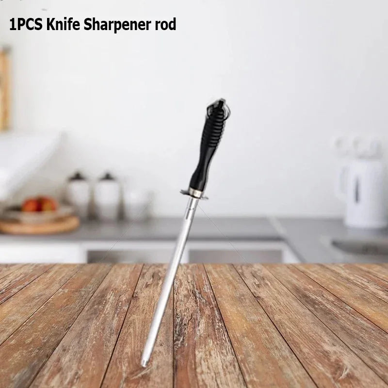 WXCOO Stainless Steel Forged Butcher Knife Wooden Handle Kitchen Meat Cleaver Multifunctional Fruit Knife Boning Knife