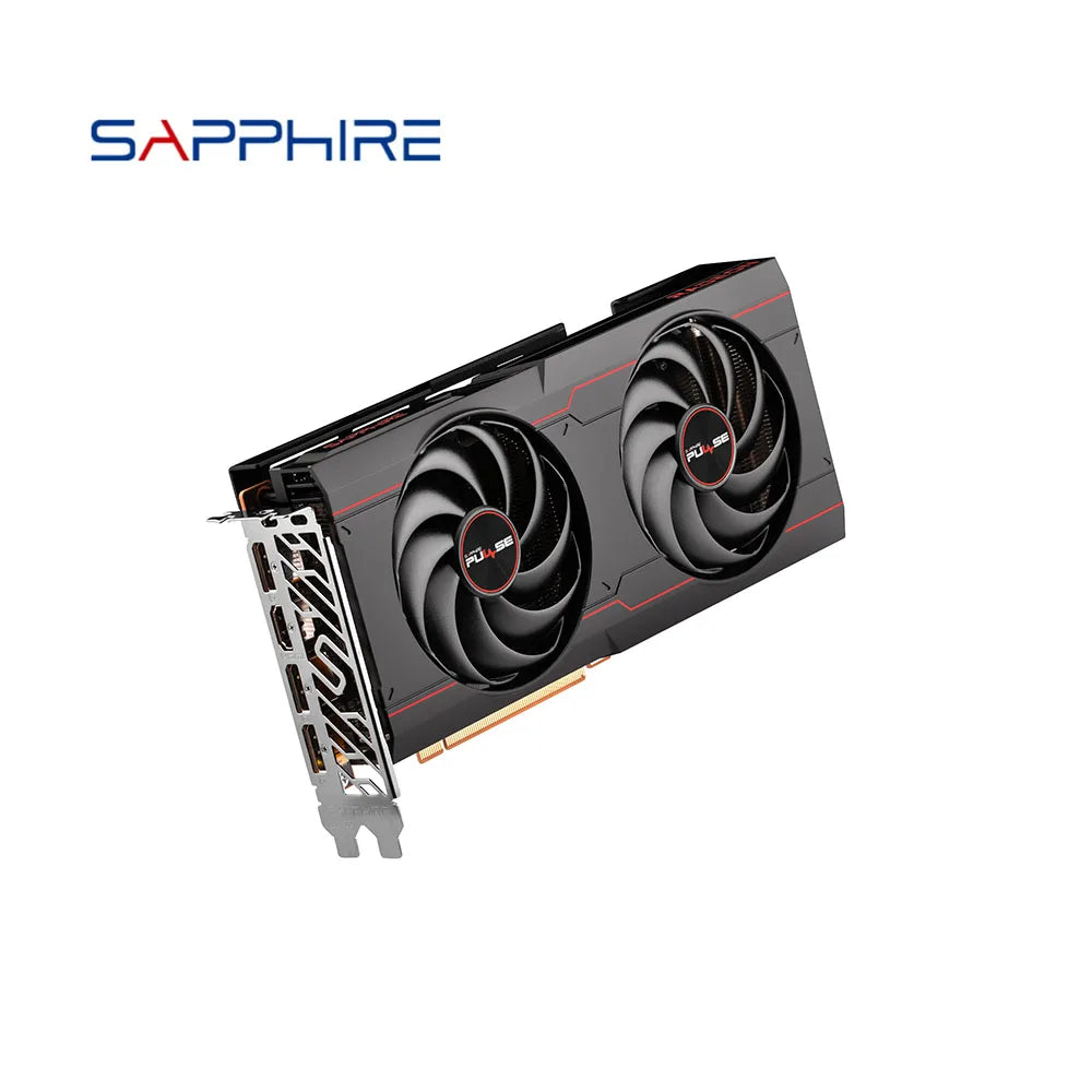 Sapphire RX 6600XT 8GB Video Card GPU AMD Radeon RX6600 Graphics Cards Desktop PC Computer Game