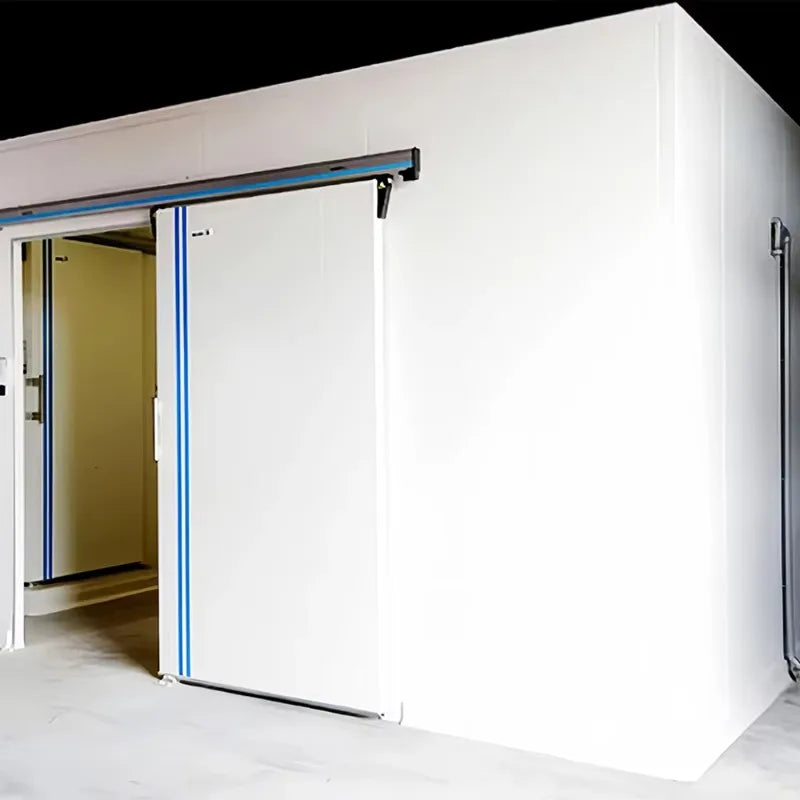 Restaurant Kitchen Walk in Chiller for Food Preparation Storage with Semi Hermetic Compressor Cold Room Custom