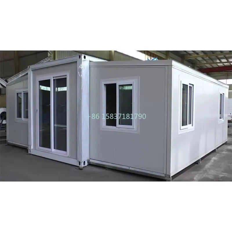 Easily Assembled Container House Luxury Living Prefabricated Expandable Mobile Home Folding House Container with 2 3 Bedrooms