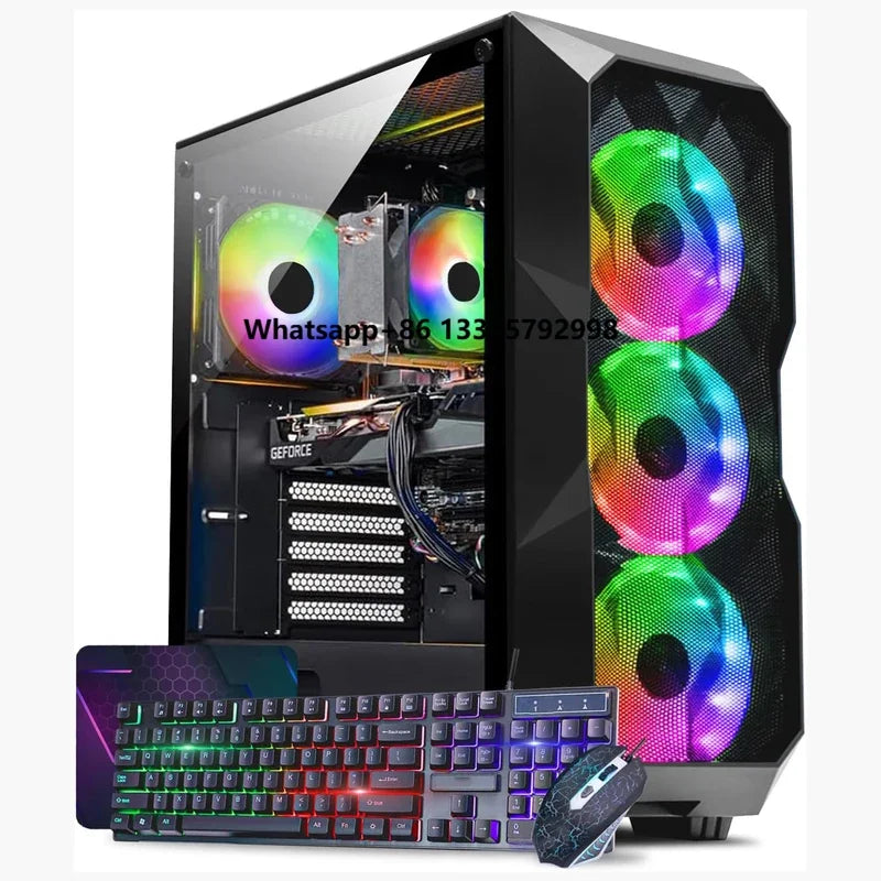 AOTESIER Gaming PC Desktop – Intel Core I7 12700F 2.1 GHz, NVIDIA RTX 4070 Ti, 1TB NVME SSD, 16GB DDR4 RAM 3200, 750W Gold