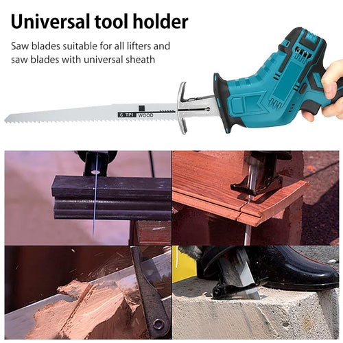 10Pcs Reciprocating Saw Blades Multi-Purpose Saber Saw Handsaw for Wood Metal Plastic Pipe Cutting Power Tool Accessories
