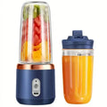 Compact Mini Portable Juicer Cup - Citrus Juicers With Fruit Squeezer, Food Mixer, Ice Crusher, And Charging Function - Multi-Functional, Easy To Clean, And Space-Saving Design