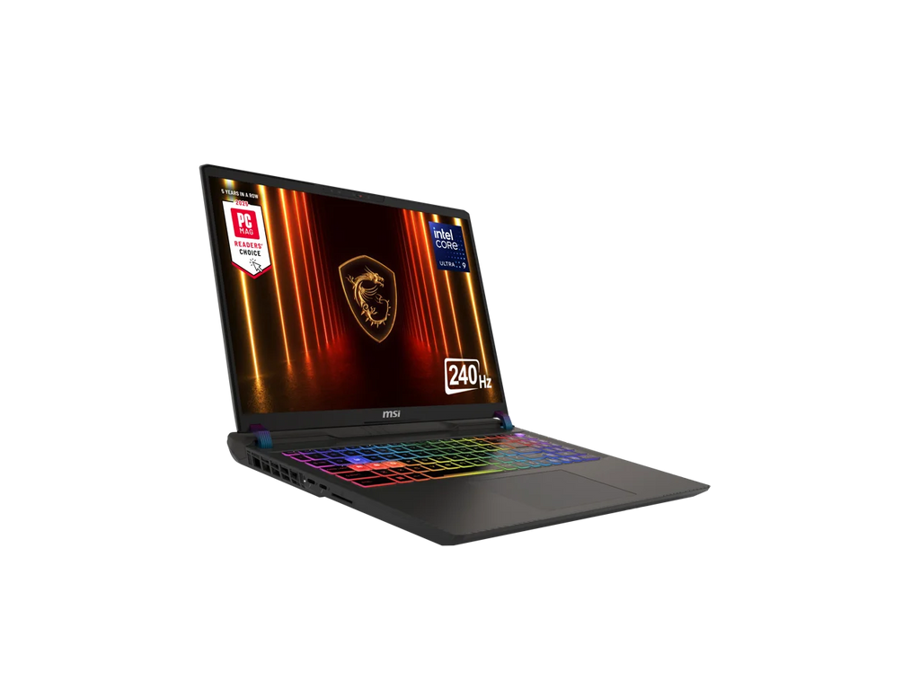 Msi Vector - 16" Qhd+ Lcd Geforce Rtx 5080 Laptop Gpu - Intel Core Ultra 9 275Hx - 16Gb Memory - 1 Tb Ssd - Windows 11 Home Gaming Laptop - 240 Hz (Vector 16 Hx Ai A2Xwig-050Us)